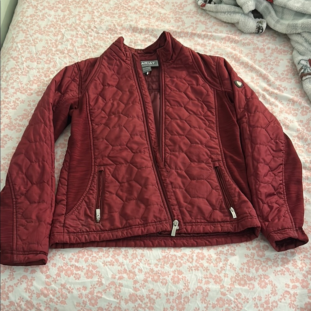 Ariat Women's Red Quilted Jacket